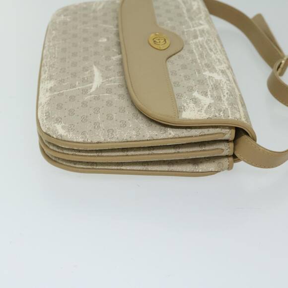 GUCCI Micro GG Canvas Shoulder Bag Beige 004 106 004 106 - Picture 4 of 13